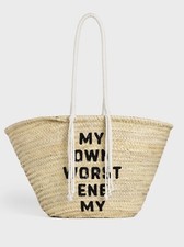 Celine BORSA PANIER IN RAFIA