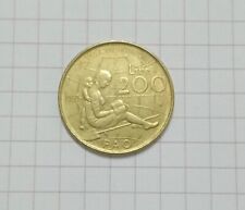MONETA 200 LIRE 1980, FAO. VALORIZZAZIONE DELLA DONNA.  +REGALO