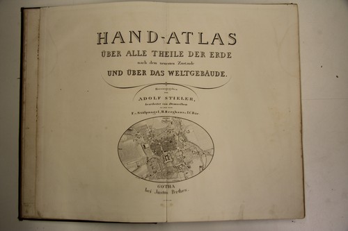 Stieler hand atlas - stieler`s,
