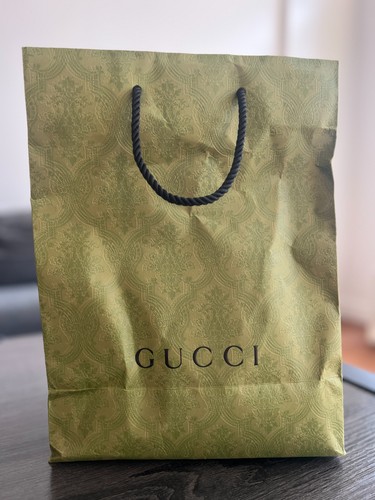 Gucci paper gift bag - gift, shopping