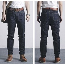 Jeans uomo rosso Tornado Taper