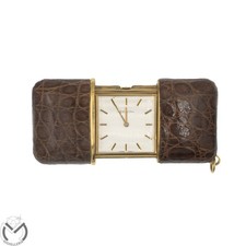 Orologio ZENITH Ermetoscope Marrone da tasca carica manuale acciaio placcato ...