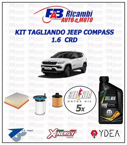 Kit tagliando jeep compass 6 - tagliando,