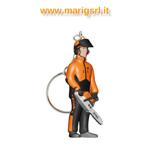 Portachiavi boscaiolo stihl - portachiavi,