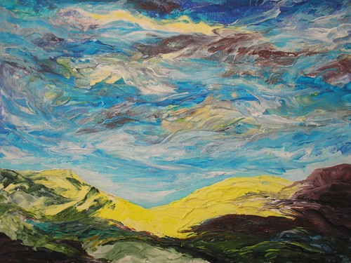 Dipinto paesaggio originale
