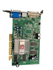 Scheda video Ati Radeon AGP 9200 128MB DDR DVI VGA TV OUT  V/D/VO TESTATA 