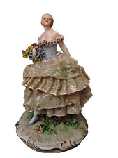 LUIGI FABRIS PORCELLANA  FIRMATO  E NUMERATO-ANNI 1950 CIRCA