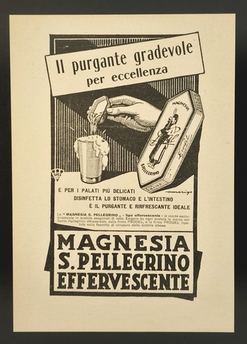 Pubblicità originale magnesia - originale,