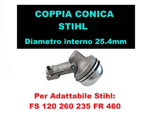 Decespugliatore coppia conica - decespugliatore,