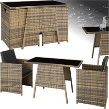tectake® Salottino Rattan