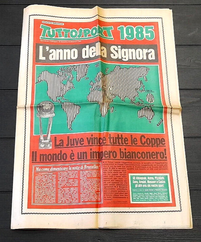 Tuttosport 1985 anno - tuttosport,