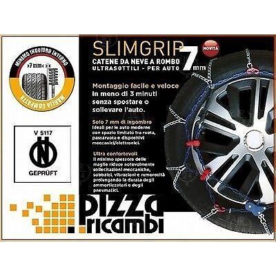 Catene neve cora slimgrip 7mm - catene,