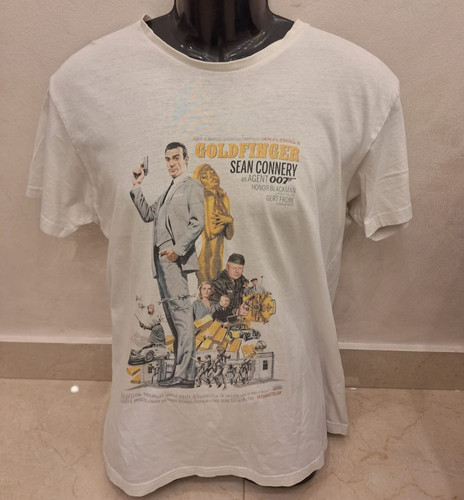 Shirt uneek goldfinger james - t-shirt,