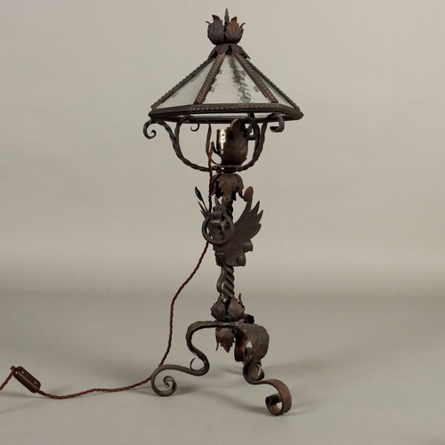 Lampada tavolo antico - tavolo,
