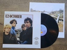 LP U2 - OCTOBER Stampa Europea