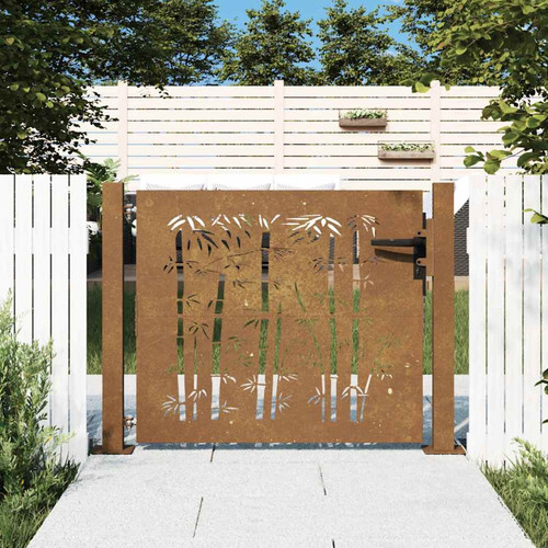 Cancello giardino nero - cancello,