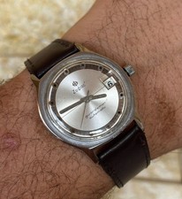 OROLOGIO AUTOMATICO ZODIAC GUARDSMAN VINTAGE ANNI 60 21 JEWELS CAL 72B 35MM...