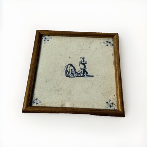 Piastrella delft maiolica - delft,