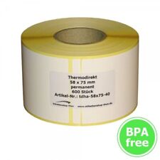 Thermoetiketten per Bizerba -