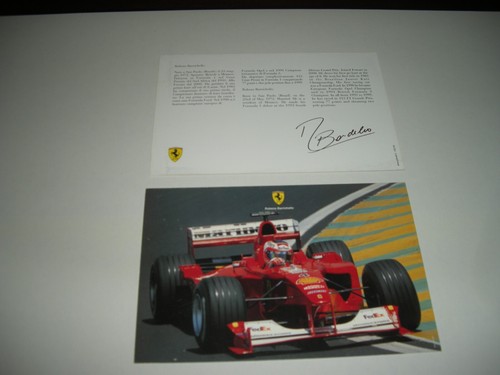 Ferrari cartolina ufficiale - ferrari,