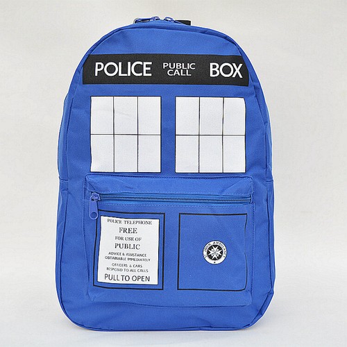 Zaino doctor who police box - zaino,