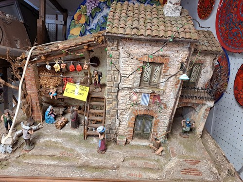 Presepe artigianale lavorato - artigianale,