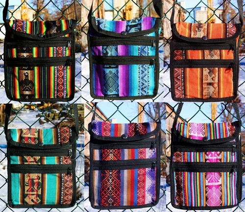 Borsa tracolla colorata 19x23