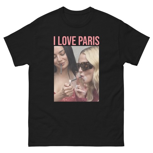 Shirt maglietta love paris - maglietta,