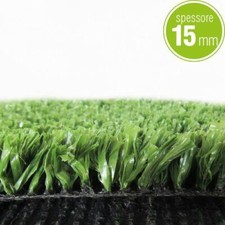 Prato sintetico 15 mm erba