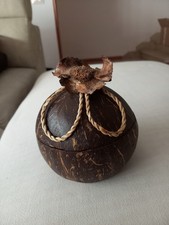 Portagioie Porta Oggetti Etnico In Noce Di Cocco