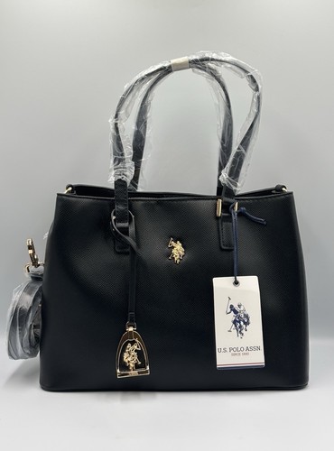 Borsa tote polo assn nera - tote, us