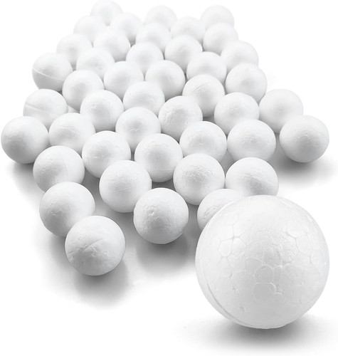 Palline polistirolo piccole - 48,