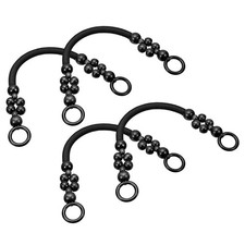 Wood Beaded Bag Handles, 18.1"