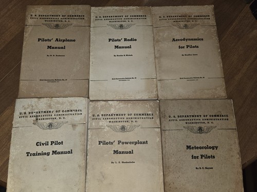 Vtg 1940s pilot training - vtg,