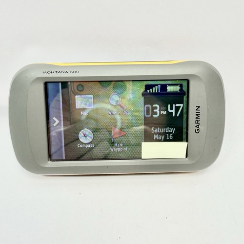 Garmin montana 600 handheld - garmin,