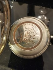 orologio tasca fleur geneve ancre ligne  d roite silver