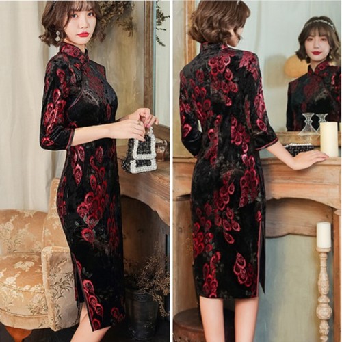 Abito donna velluto - , costumi