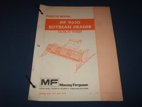 Manuale parti massey ferguson - manuale,