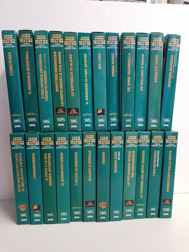 Lotto vhs john wayne - lotto,