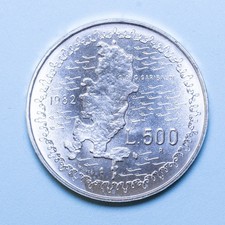 Repubblica italiana 500 - 500, lire