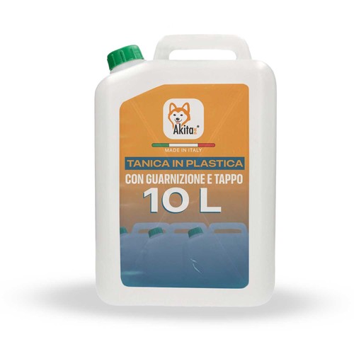 Tanica plastica 10l riciclata - tanica,