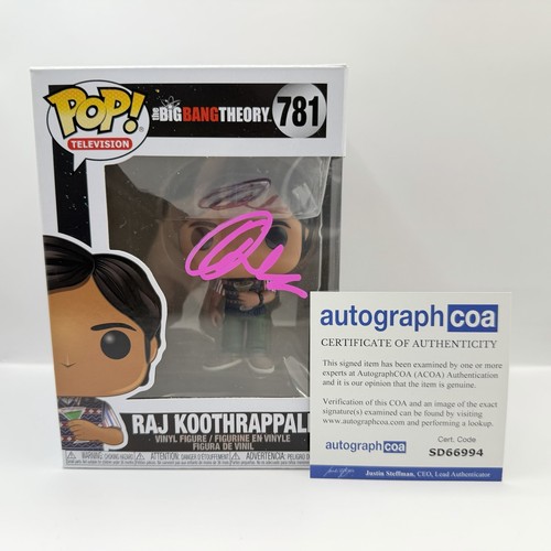 Kunal nayyar autograph raj - autograph,