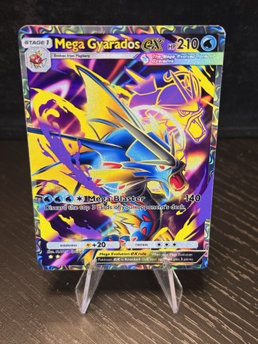 Mega gyarados holo fan card - mega,