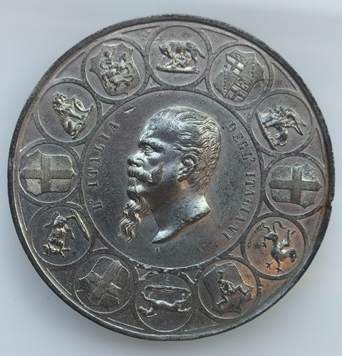 Medaglia vittorio emanuele - vittorio,