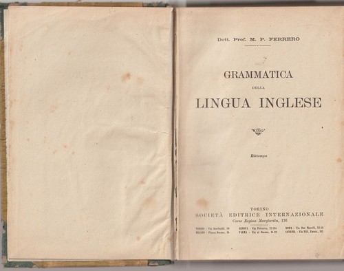 Libro grammatica della lingua - libro,