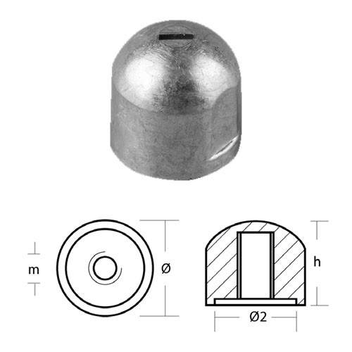 Anodo dado tecnoseal per - dado,