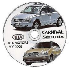 Kia Carnival - Sedona (MY 2006) manuale officina - repair manual