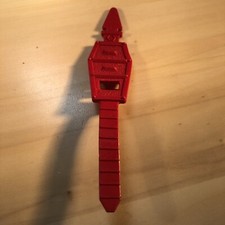 Vintage Mattel Bravestarr 1986 30/30 FODERO accessorio cavallo rosso sella parte 3030