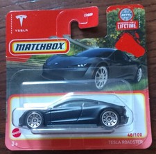 MATCHBOX 2024 TESLA - ROADSTER - 2018 -MATTEL 48/100