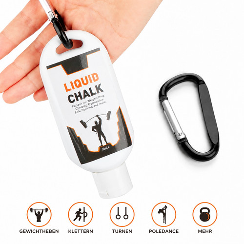 Liquid chalk - liquid, magnesia